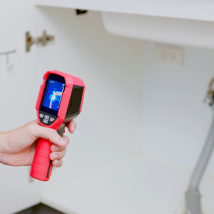 Home Inspector Use Thermal Imager Home Inspector Use Thermal Imager